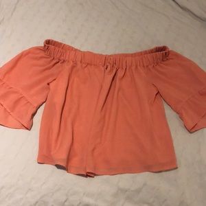 Express off the shoulder top.